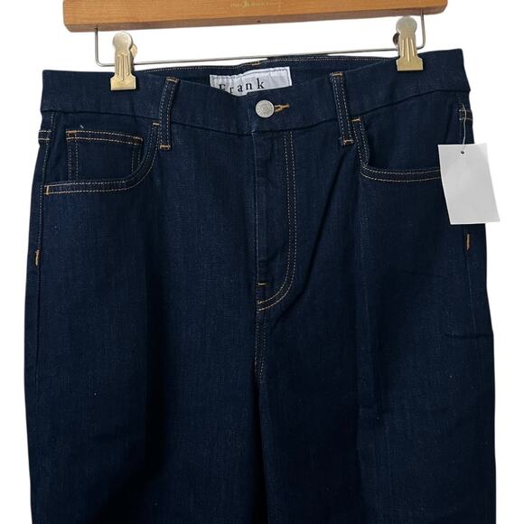 Frank & Eileen Flannigan Flare Jeans In Clear Dark Rinse Size 31 - Picture 4 of 10